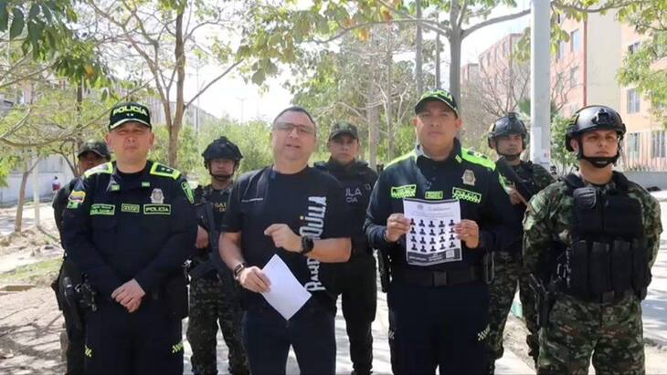 Alcaldía de Barranquilla y Policía lanzan estrategia de recompensa para desarticular bandas criminales