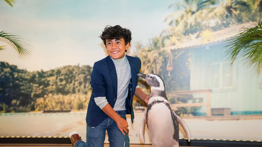 Juan José Garnica, el niño colombiano en ‘Mi amigo el pingüino’