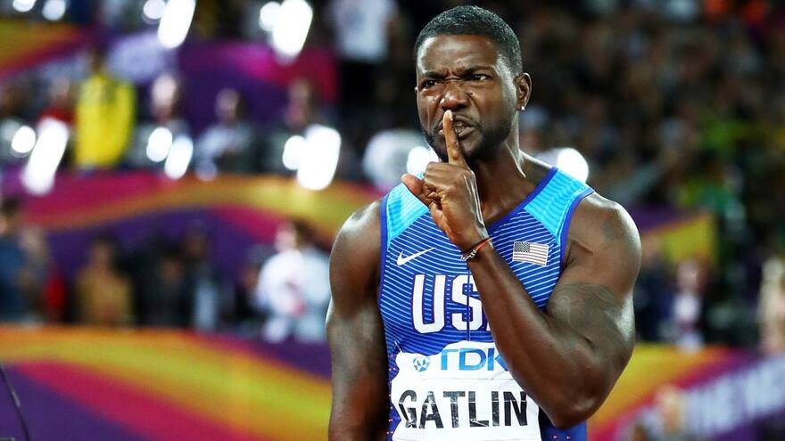 A sus 38 años, el velocista Justin Gatlin no renuncia a competir en Tokio