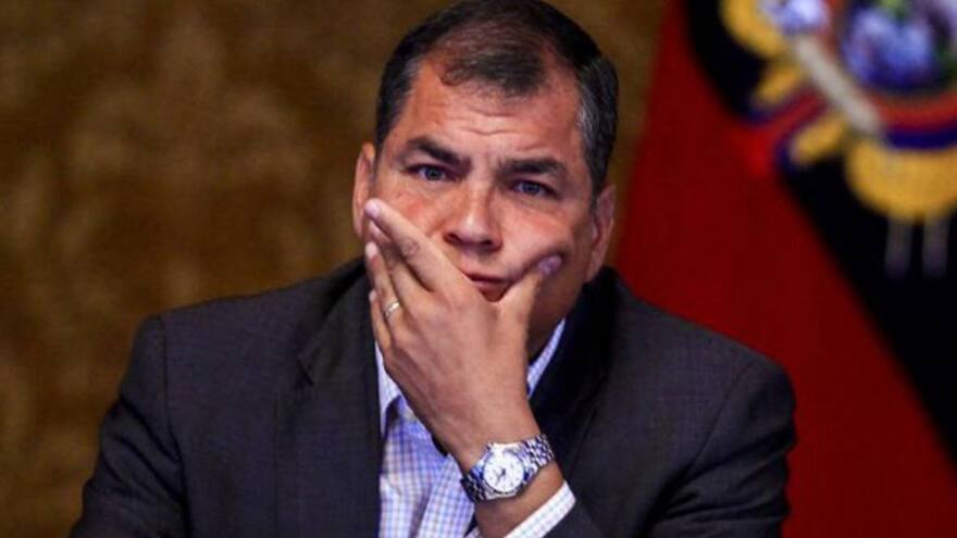 Crisis en Ecuador: Rafael Correa arremete contra Lasso y aseguró que 'muerte cruzada' es ilegal
