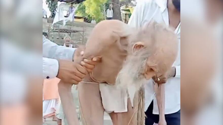 Los detalles del supuesto hombre de 188 años de edad encontrado en una cueva en India