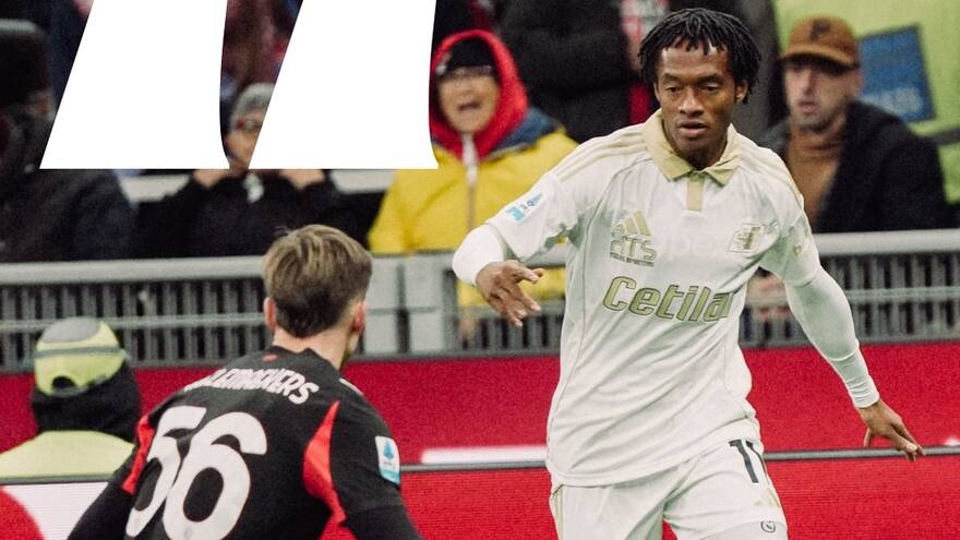 Milan 2, Pisa 2: Juan Guillermo Cuadrado se luce y vuelve al gol