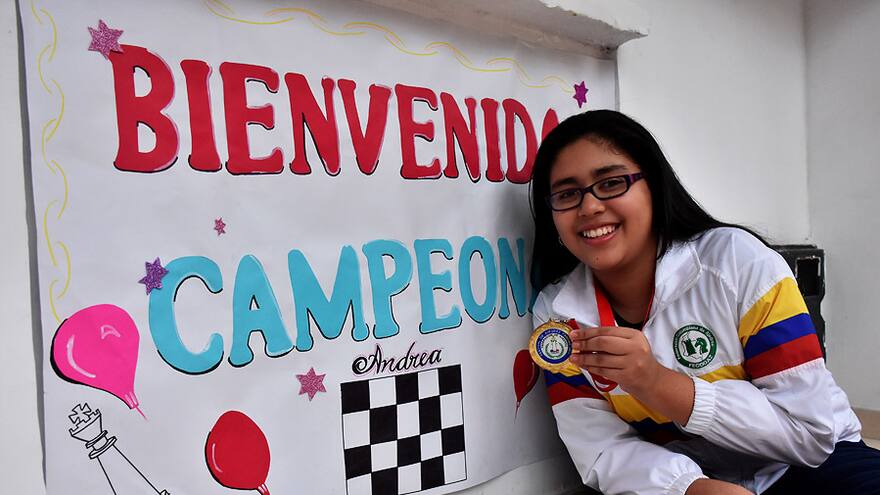 Andrea Albor, la pupila de Isolina