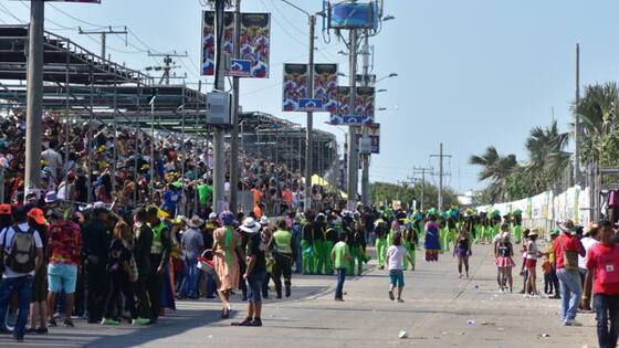 Ingreso a palcos para desfiles en el cumbiódromo de Vía 40 será desde las 9:00 de la mañana
