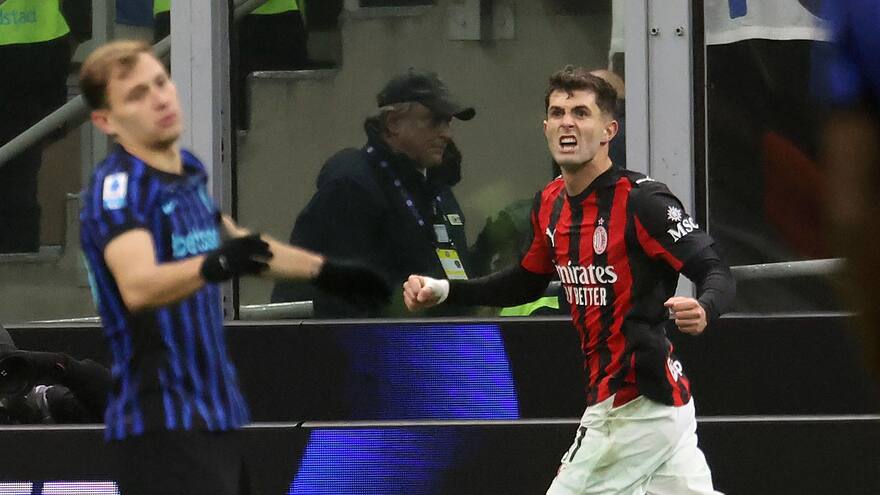El Milan se queda con el clásico gracias a un gol de Pulisic