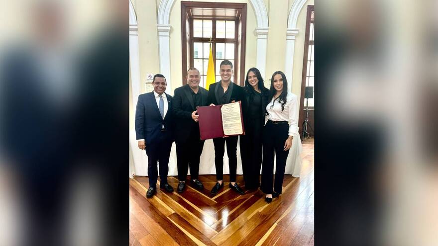 Congreso de la República exaltó al artista Elder Dayán Díaz