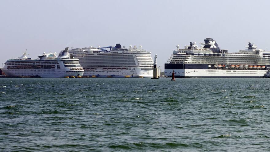Bolívar: Cartagena recibió seis cruceros en un día, récord para la ciudad y el país