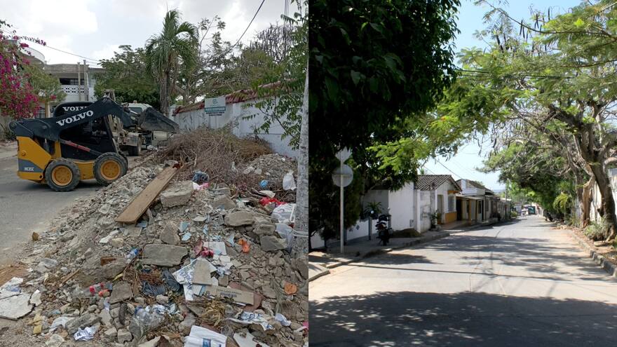 Recogen una tonelada de basura del cementerio de Turbaco, Bolívar