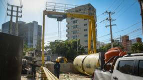 Obras de canalización de la calle 85 impactan circulación por el sector