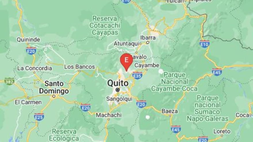 Ecuador: temblor de 3,7 de magnitud sacude la provincia andina del país