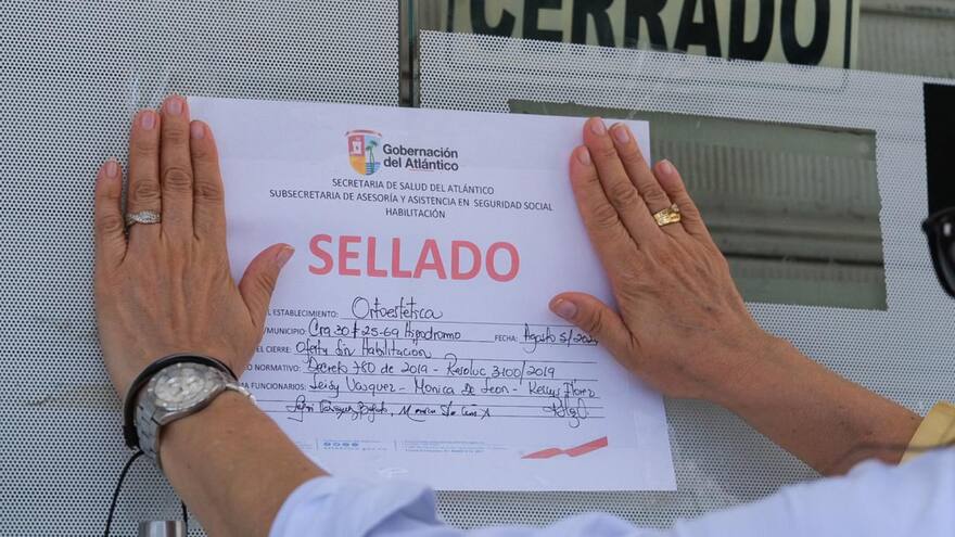 Este año han sido sancionadas 57 IPS en Atlco. por incumplimiento de normas