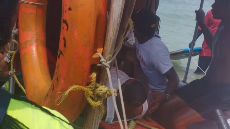 Turista sufrió accidente mientras manejaba una moto acuática en Cartagena