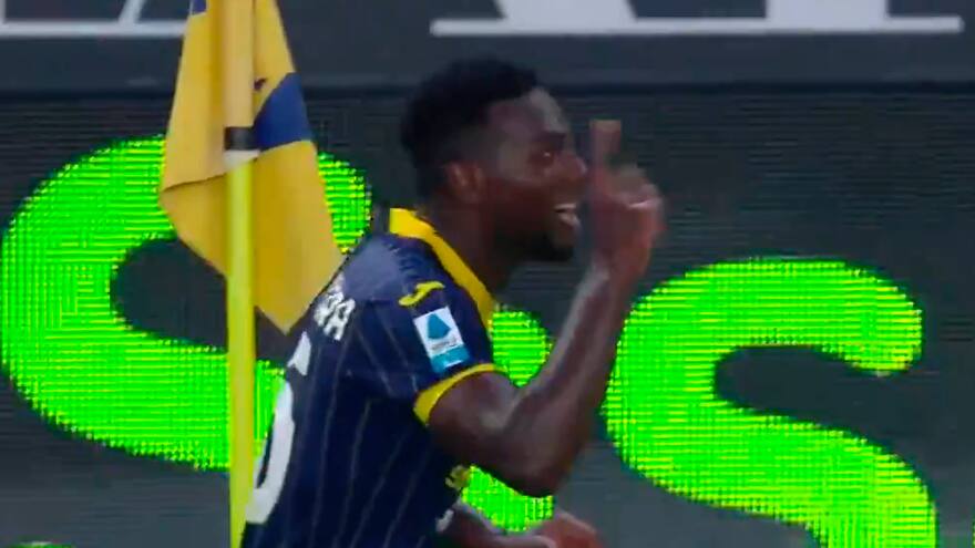 ¡Debut soñado! Daniel Mosquera firma doblete en su primer juego en Italia