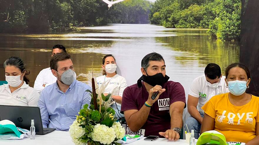 Campaña para recuperar el río Manzanares en Santa Marta