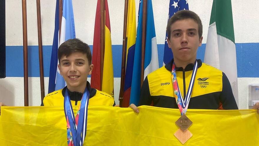 Dos barranquilleros le dan bronce a Colombia en Mundial de Ráquetbol