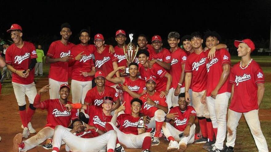 Atlántico, nuevo campeón nacional de béisbol sub-18