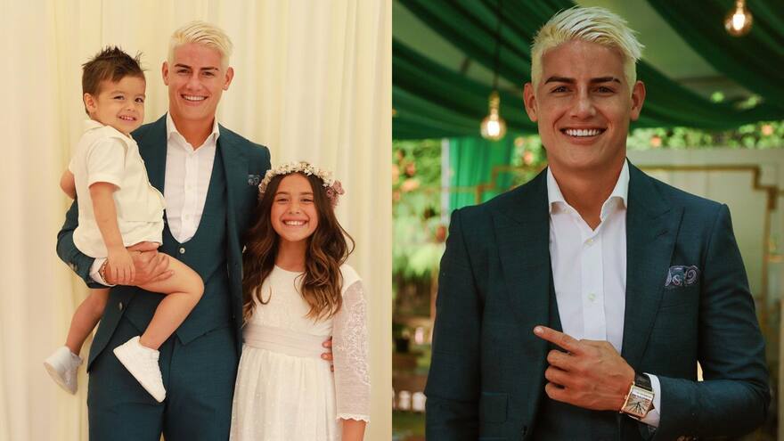 James Rodríguez recibiría a su hijo en Grecia antes del partido contra Lamia