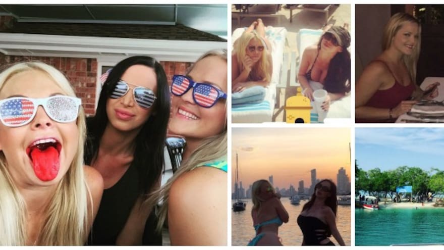 Estrellas del cine porno, de paseo por Cartagena