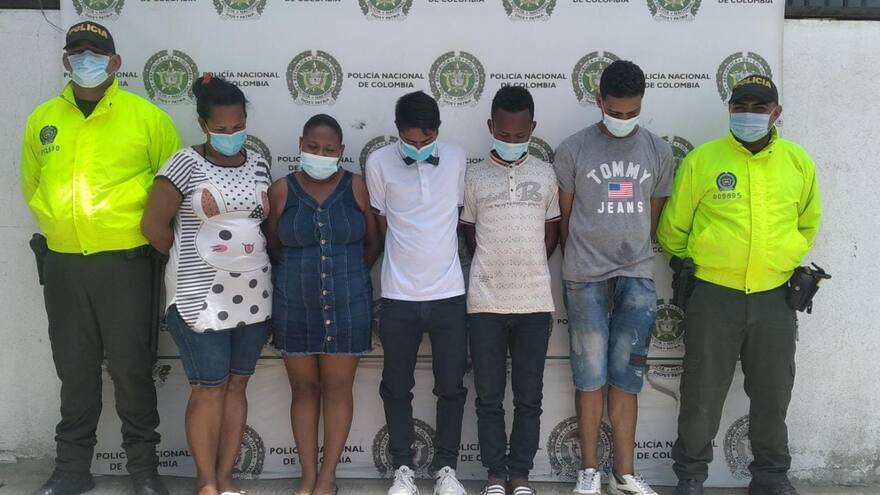 Aseguran a ‘Los Papis’, banda al servicio de los Pachenca en Santa Marta