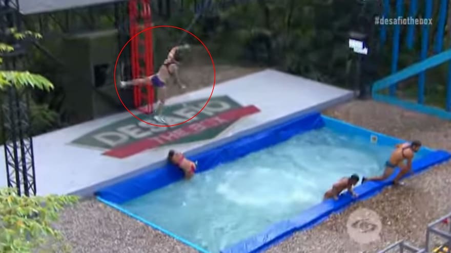 Así fue el fuerte accidente que tuvo un participante de El Desafío The Box