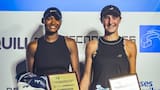 Estados Unidos celebra en el torneo de dobles del Mundial Juvenil de Tenis