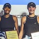 Estados Unidos celebra en el torneo de dobles del Mundial Juvenil de Tenis