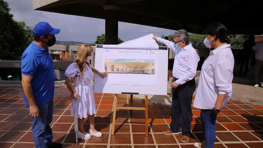 Obras en Uniatlántico avanzan a buen ritmo