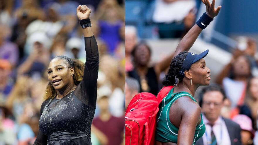 Las hermanas Williams: Venus es eliminada y Serena sigue en competencia