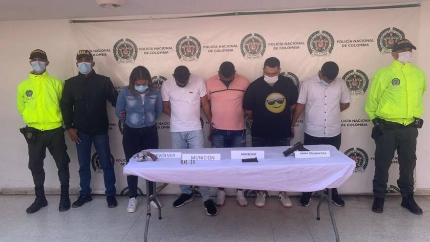 Capturan a 5 de la banda ‘Los Quilleros’ en Ciénaga, Magdalena