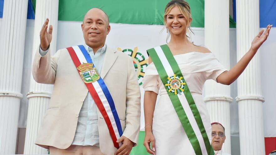 Cesar: se posesionó la gobernadora y el alcalde de Valledupar