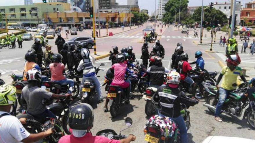 Bloqueos en Cartagena: mototaxistas paralizarán la ciudad tras conocer el decreto que regula la circulación de motocicletas