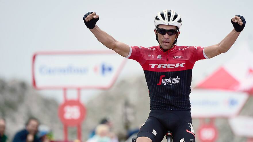 Contador gana 20ª etapa de la Vuelta a España