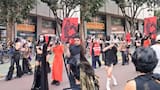 Video: Rechazo por manifestación de grupo de ‘satánicos’ frente a iglesias en Bogotá durante Semana Santa
