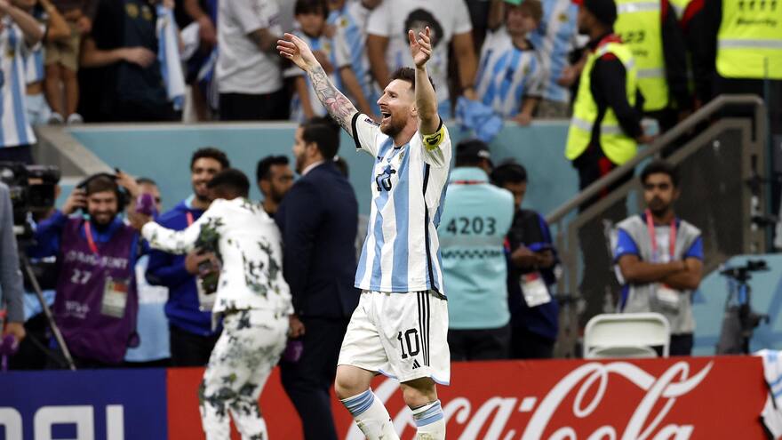 Batistuta felicita a Messi tras igualar su récord en los Mundiales