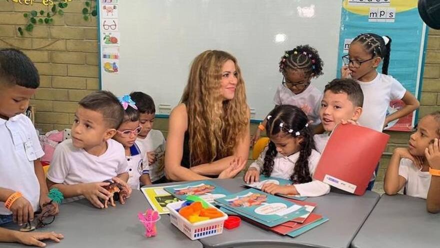 Shakira en Barranquilla: la cantante recorre las instalaciones del colegio Nuevo Bosque