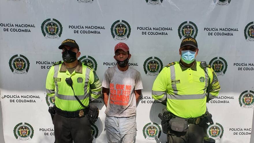 Capturan a ‘Narco-embolador’ con droga en Barranquillita