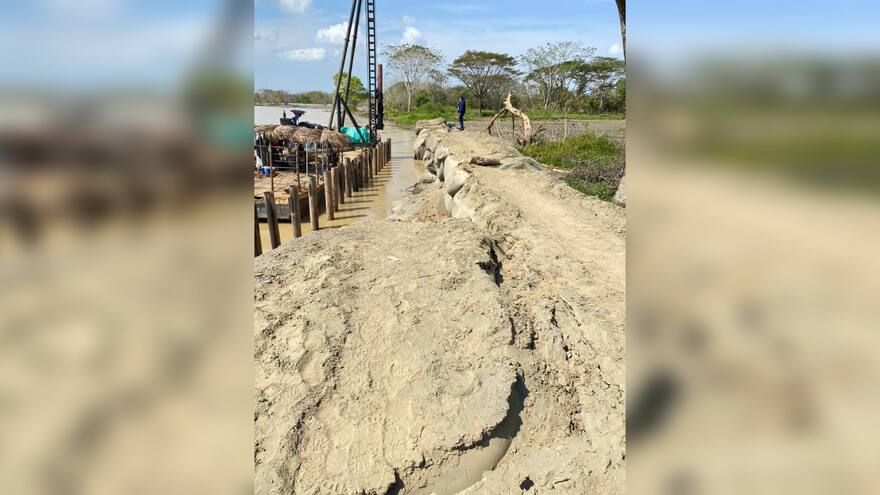 Los anuncios de UNGRD paralizan toma de vía en la Mojana