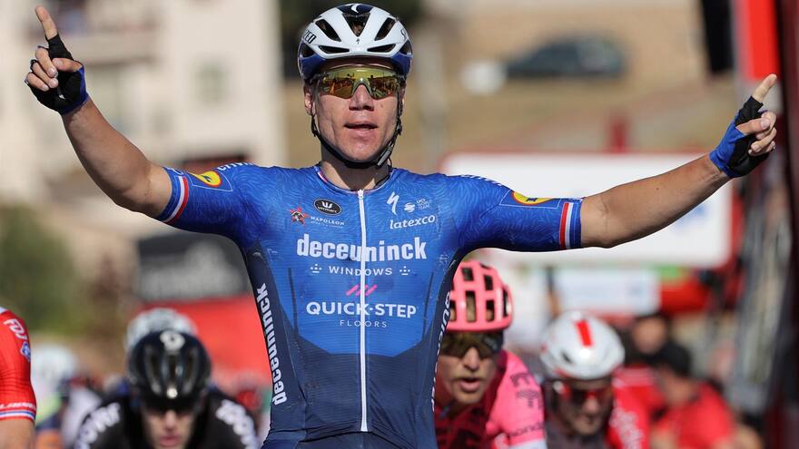 Fabio Jakobsen ganó la cuarta etapa de La Vuelta a España