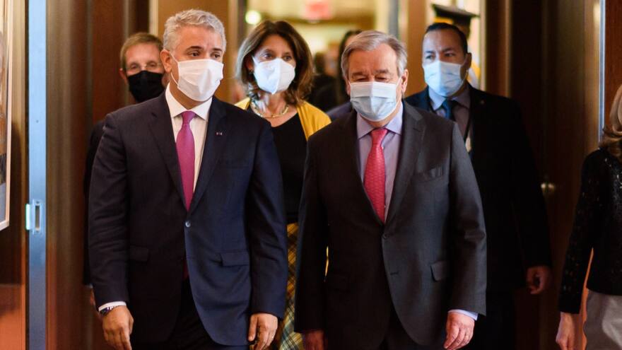 Duque pone fin a la vitrina de la paz en Nueva York