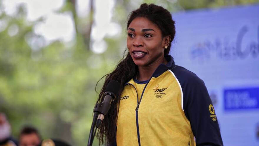 Caterine Ibargüen pide más apoyo a los deportistas jóvenes del país