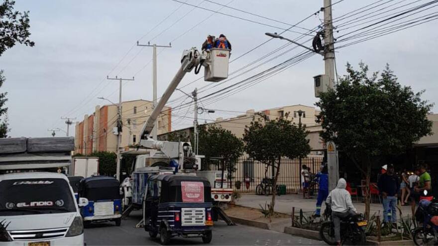 Air-e logra acuerdo parcial con los habitantes de Puerto Millo y Vipa Verde