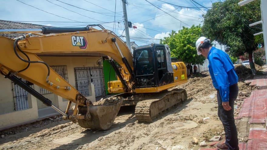 Se inicia en Soledad un plan de pavimentación para solucionar problemas de movilidad