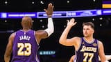 Doncic, LeBron y Reaves llevan a los Lakers a cuartos de la Copa de la NBA