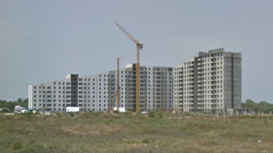 Obrero cayó del piso 11 de un edificio en construcción en el barrio Villa Estrella, en Cartagena