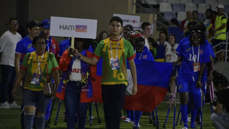 Inauguración del Mundial de Amputados Femenino