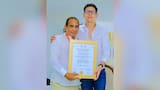 Compositor Rafael Manjarrez recibió título de honoris causa en Derecho y Construcción de Paz