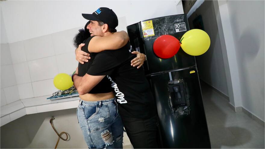 Entregan otros mejoramientos de vivienda en barrio Las Malvinas