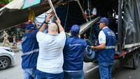 Ante la invasión del espacio público, aumentan controles en centro de Barranquilla