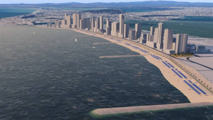 Contratan obras de protección costera sector El Cabrero en Cartagena