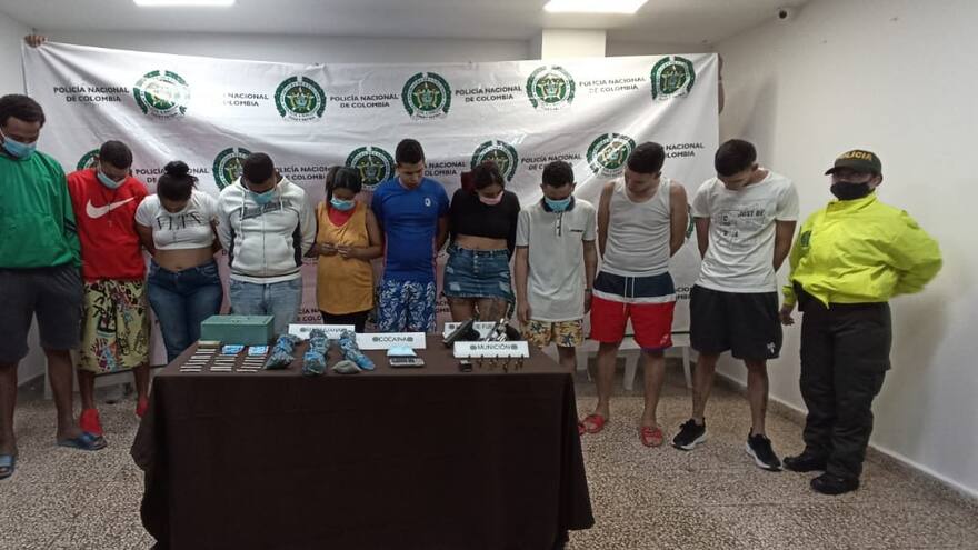 Desarticulan a ‘los Costeños Kevin’, implicados en 10 asesinatos